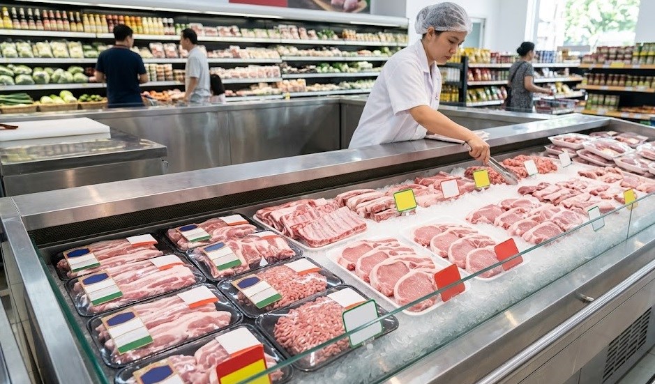 Giá heo hơi hôm nay 12.4: Thị trường phân hóa giữa ba miền - ảnh 1