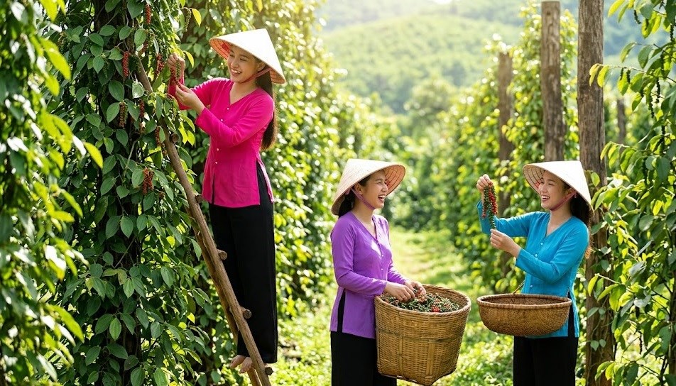 Giá hồ tiêu hôm nay 13.4: thị trường đang duy trì xu hướng ổn định - ảnh 1