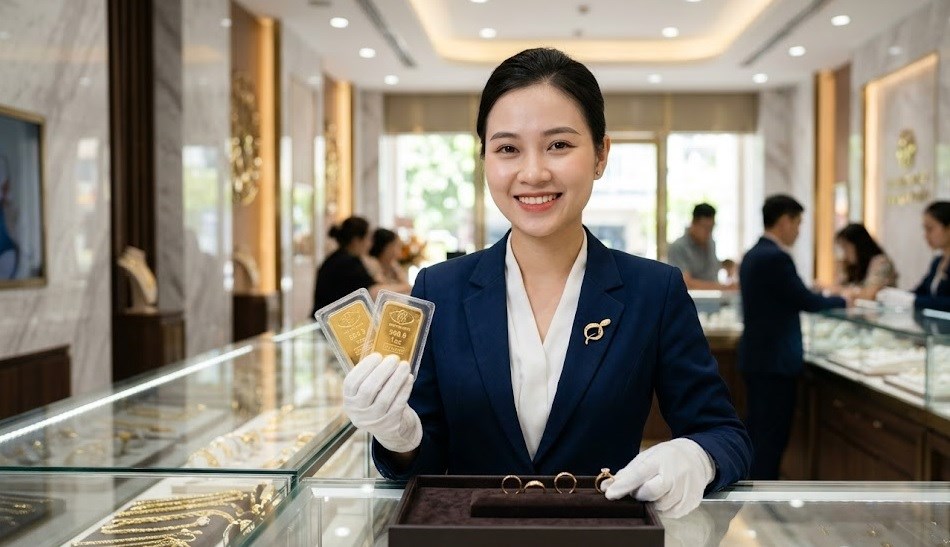 Giá vàng hôm nay 13.4: Vàng thế giới giảm, trong nước chờ thay đổi? - ảnh 1