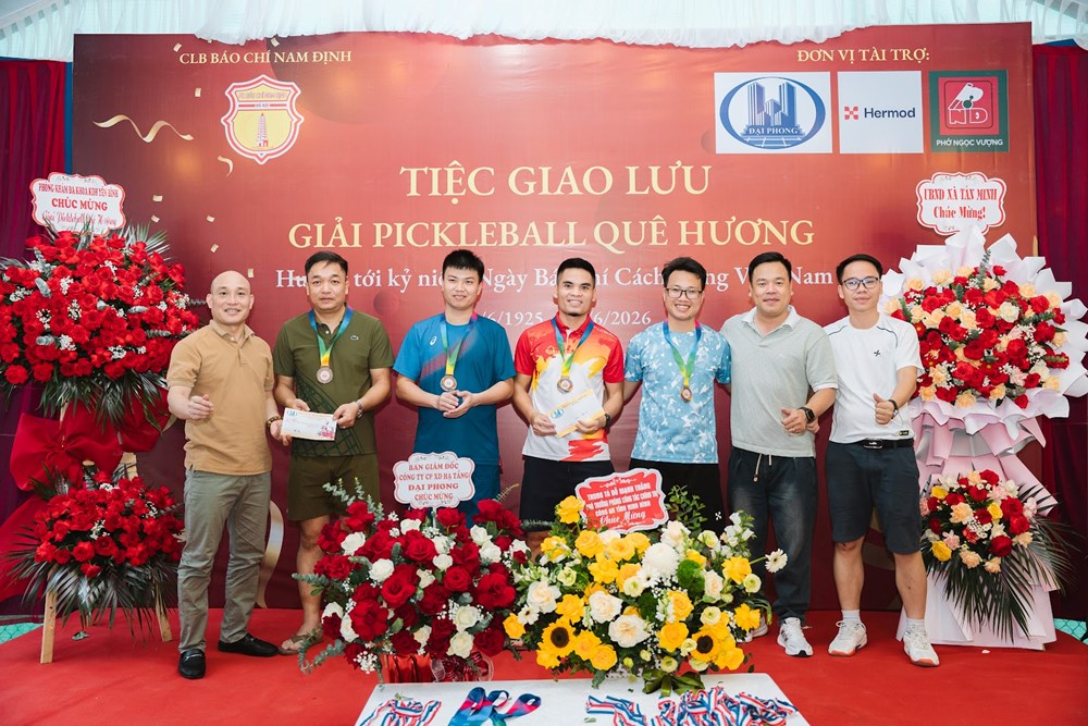 Giải Pickleball Quê Hương lan tỏa tinh thần đoàn kết - ảnh 8