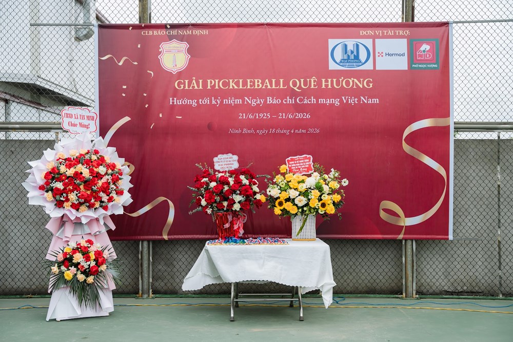 Giải Pickleball Quê Hương lan tỏa tinh thần đoàn kết - ảnh 1