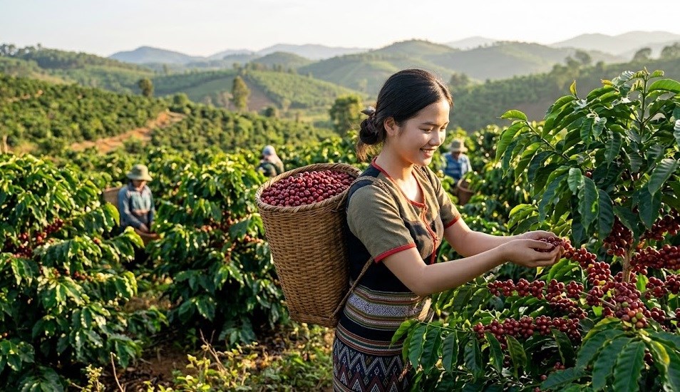Giá cà phê hôm nay 22.4: Cà phê Tây Nguyên tăng sốc theo giá thế giới - ảnh 1