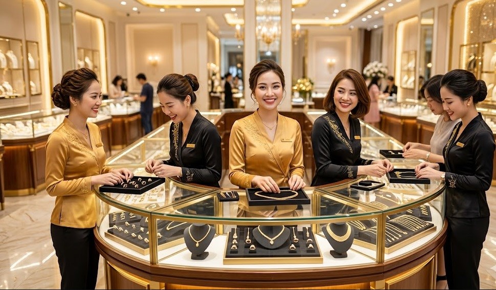 Giá vàng hôm nay 22.4: Vàng trong nước lao dốc theo đà thế giới - ảnh 1