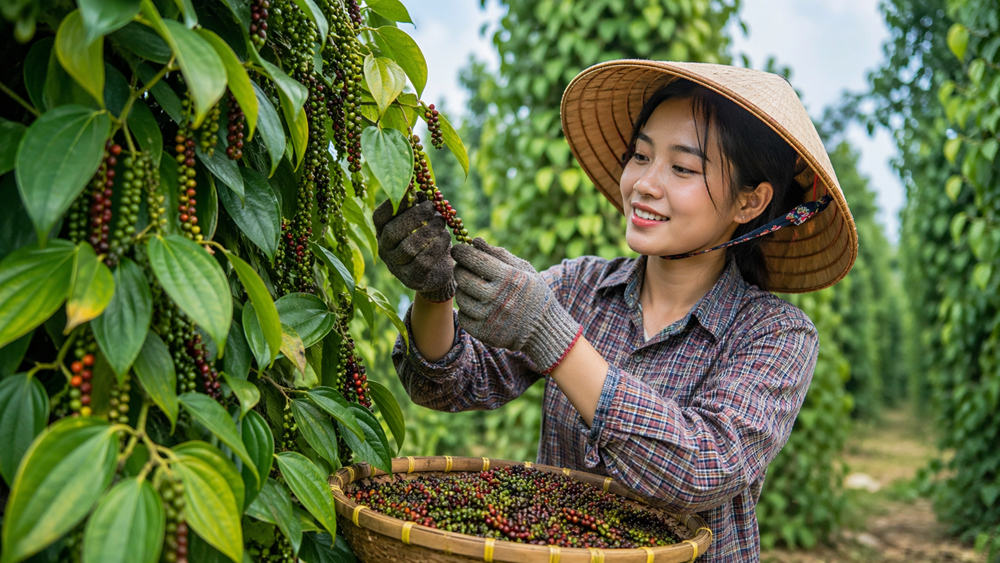 Giá hồ tiêu hôm nay 25.4: Đi ngang sau phiên giảm mạnh - ảnh 1