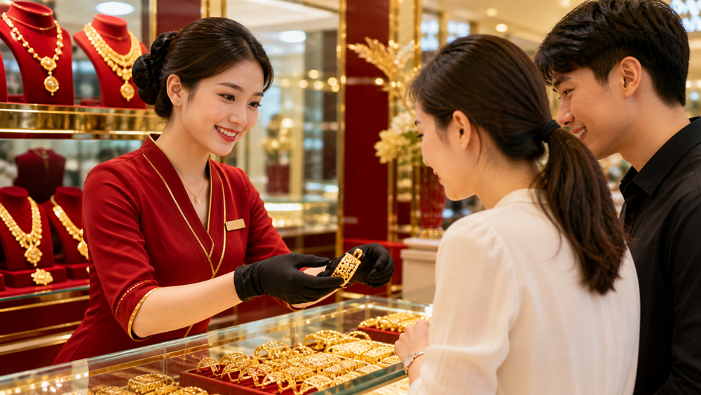 Giá vàng hôm nay 4.5: Thế giới nhích lên, trong nước chờ bứt phá - ảnh 1