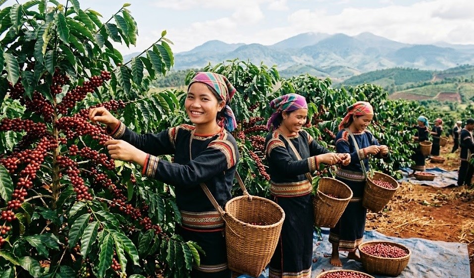 Giá cà phê hôm nay 8.5: Tăng mạnh toàn thị trường - ảnh 1