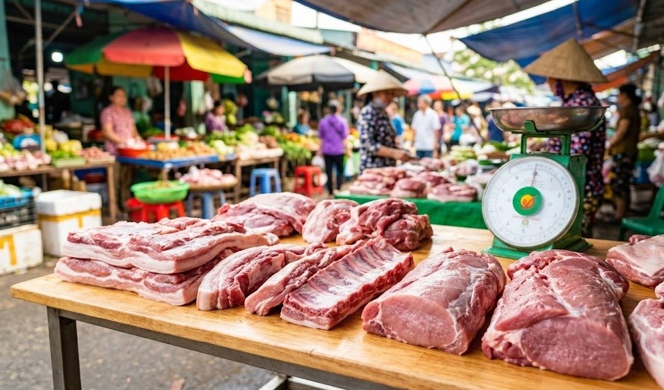 Giá heo hơi hôm nay 12.5: Miền Bắc tăng mạnh, nhiều nơi chạm 69.000 đồng/kg - ảnh 1