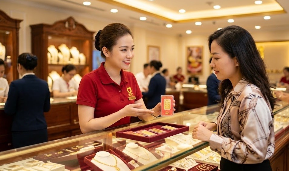 Giá vàng hôm nay 12.5: Giảm sốc trong nước dù thế giới tăng mạnh - ảnh 1