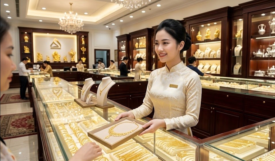 Giá vàng hôm nay 14.5: Trong nước đứng yên, quốc tế biến động mạnh - ảnh 1