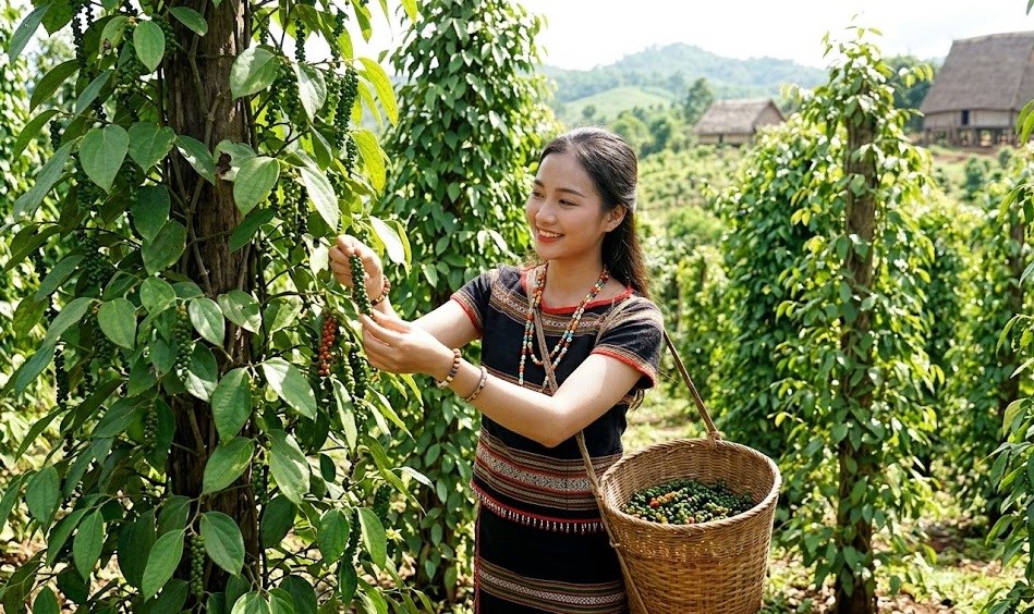Giá hồ tiêu hôm nay 15.5: Thị trường tiếp tục neo cao - ảnh 1