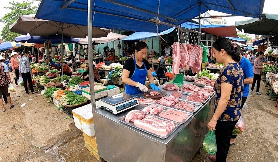 Giá heo hơi hôm nay 18.5: Thị trường đi ngang, chờ tín hiệu tuần mới - ảnh 1