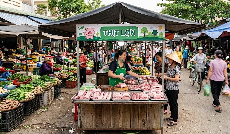 Giá heo hơi hôm nay 19.5: Thị trường ổn định, chờ tín hiệu tăng mới - ảnh 1
