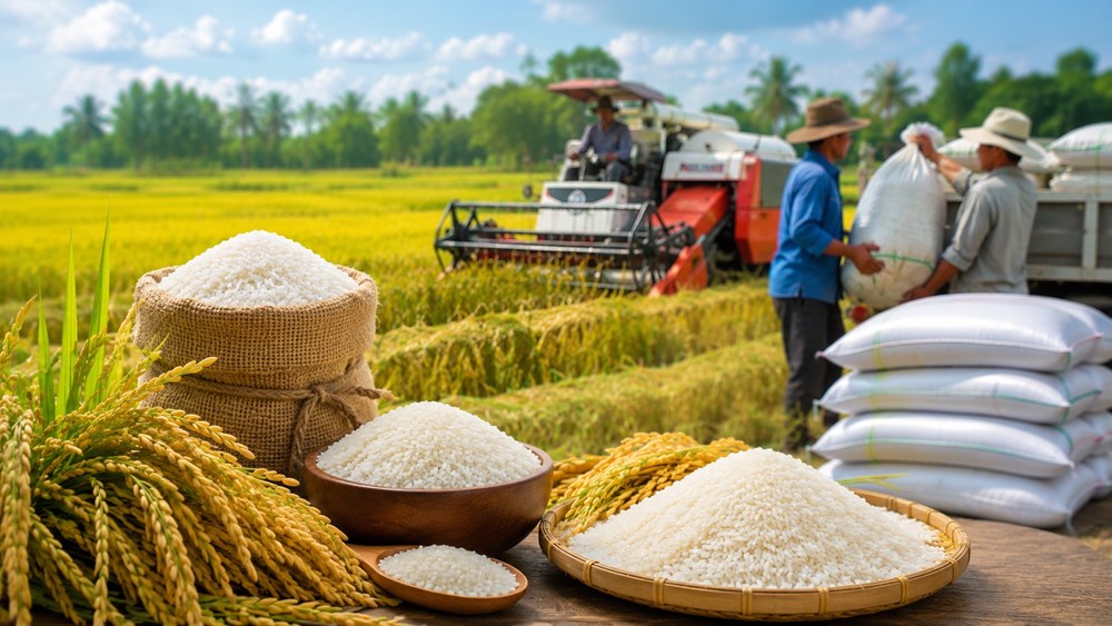 Giá lúa gạo hôm nay 25.5: Lúa giữ đỉnh, xuất khẩu tiếp tục nâng giá - ảnh 1