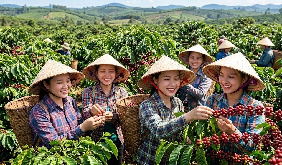 Giá cà phê hôm nay 31.5: Tây Nguyên đồng loạt mất 1.800 đồng/kg - ảnh 1