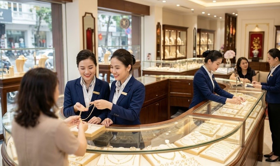 Giá vàng hôm nay 3.6: Vàng SJC đồng loạt đi xuống, áp lực bán quay trở lại - ảnh 1