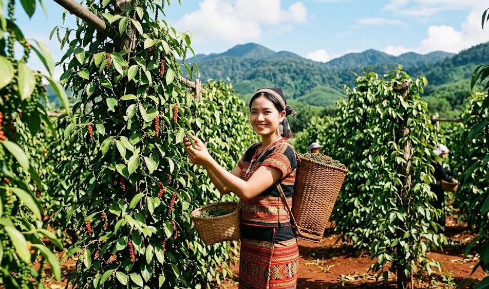 Giá tiêu hôm nay 4.6 đi ngang, thị trường chờ tín hiệu xuất khẩu mới - ảnh 1