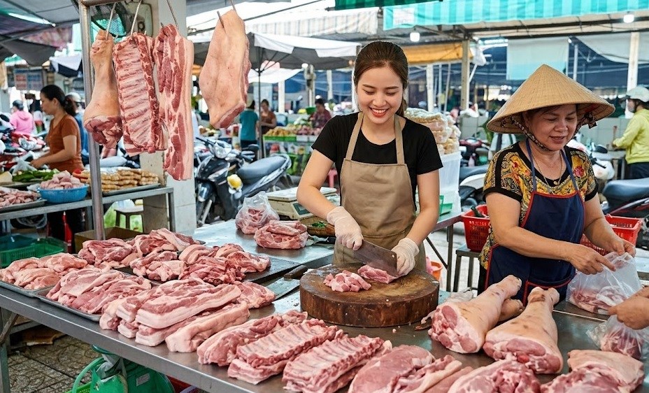 Giá heo hơi hôm nay 6.6: Xuất hiện mức thấp nhất 65.000 đồng/kg - ảnh 1