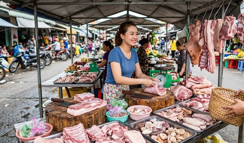 Giá heo hơi hôm nay 10.6 tiếp tục giảm, nhiều nơi chạm đáy mới - ảnh 1