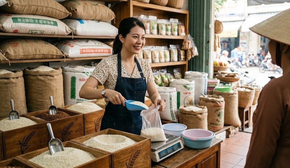 Giá lúa gạo hôm nay 12.6: Gạo nguyên liệu giảm nhẹ, thị trường vẫn trầm lắng - ảnh 1