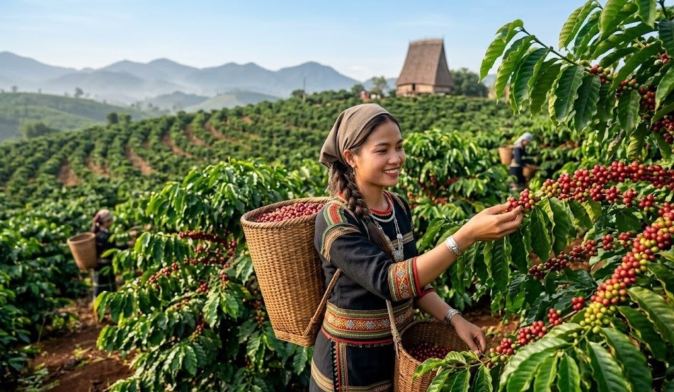 Giá cà phê hôm nay 13.6: Tây Nguyên bật thêm hơn 2.000 đồng/kg - ảnh 1