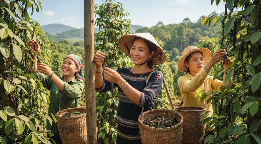 Giá hồ tiêu hôm nay 26.6: Đi ngang, cao nhất 139.000 đồng/kg - ảnh 1
