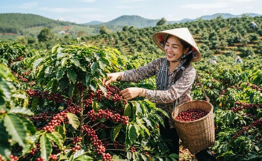 Giá cà phê hôm nay 27.6: Bật tăng 1.000 đồng/kg - ảnh 1