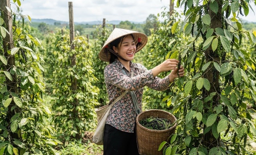 Giá hồ tiêu hôm nay 27.6: Thị trường đi ngang sau các phiên tăng - ảnh 1
