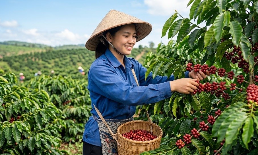 Giá cà phê hôm nay 5.7: Giảm 100 đồng/kg, vì sao chưa đáng lo? - ảnh 1