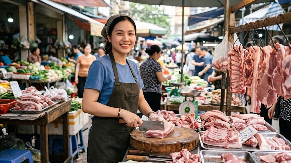 Giá heo hơi hôm nay 7.7: Thị trường vẫn neo ở vùng giá thấp - ảnh 1
