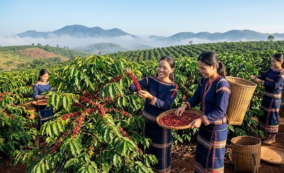 Giá cà phê hôm nay 8.7: Tăng mạnh, áp sát 97.000 đồng/kg - ảnh 1