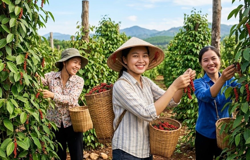 Giá hồ tiêu hôm nay 15.7.2026: Cao nhất 140.000 đồng/kg - ảnh 1