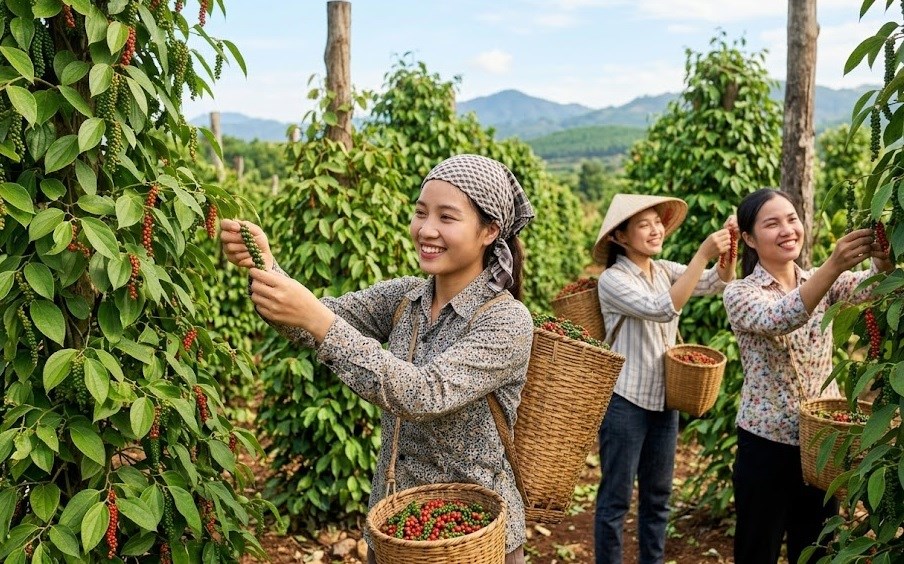 Giá hồ tiêu hôm nay 16.7.2026: Giữ ổn định ở mức cao - ảnh 1