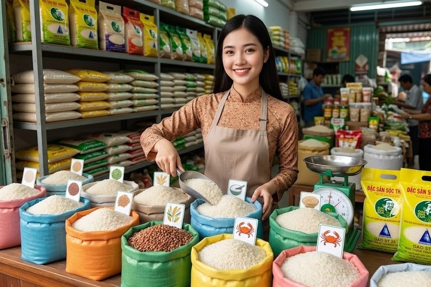 Giá lúa gạo hôm nay 18.7 : Lúa đi ngang, gạo nhích giá - ảnh 1