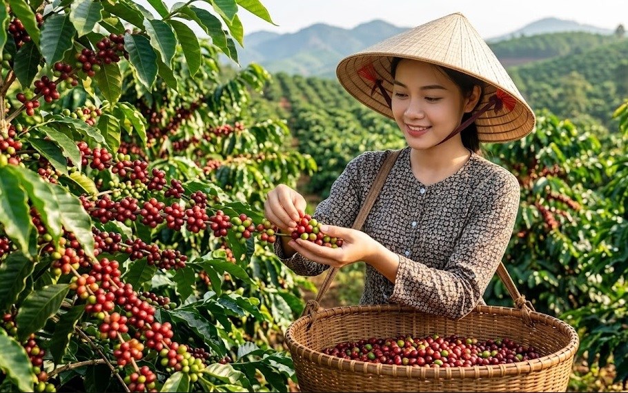 Giá cà phê hôm nay 19.7.2026 tăng mạnh, cao nhất 97.900 đồng/kg - ảnh 1