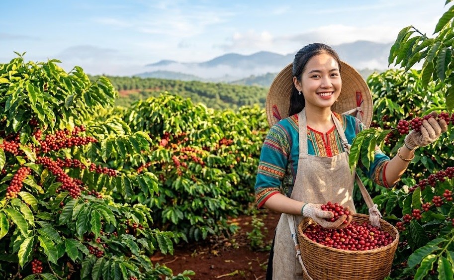 Giá cà phê hôm nay 20.7.2026 ổn định, chưa rời mốc cao - ảnh 1