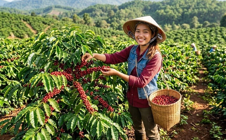 Giá cà phê hôm nay 21.7.2026: Nhiều nơi lên 98.000 đồng/kg - ảnh 1