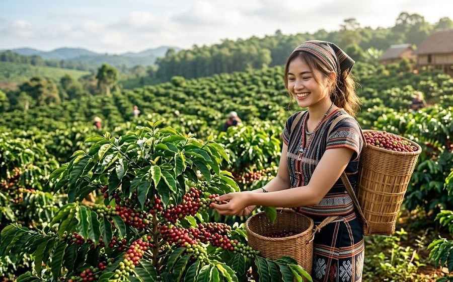 Giá cà phê hôm nay 27.7: Đi ngang quanh mốc 96.000 đồng/kg - ảnh 1