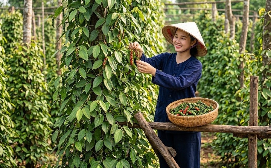 Giá hồ tiêu hôm nay 27.7: Đi ngang, trung bình 138.800 đồng/kg - ảnh 1