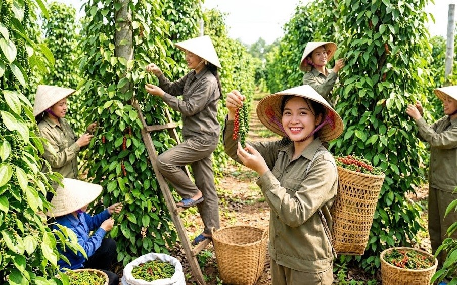 Giá hồ tiêu hôm nay 29.7.2026: Nhiều vùng tăng 1.000 đồng/kg - ảnh 1