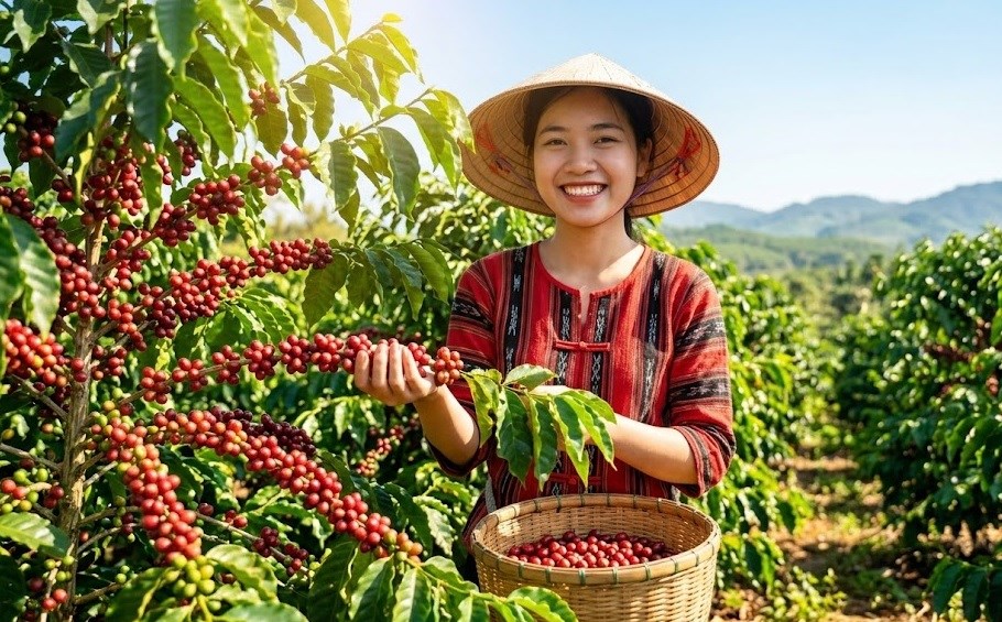 Giá cà phê 30.7.2026 tăng mạnh, cao nhất 98.500 đồng/kg - ảnh 1