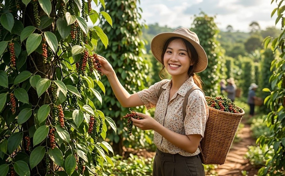 Giá hồ tiêu hôm nay 30.7.2026: Thị trường giữ vững mặt bằng cao - ảnh 1