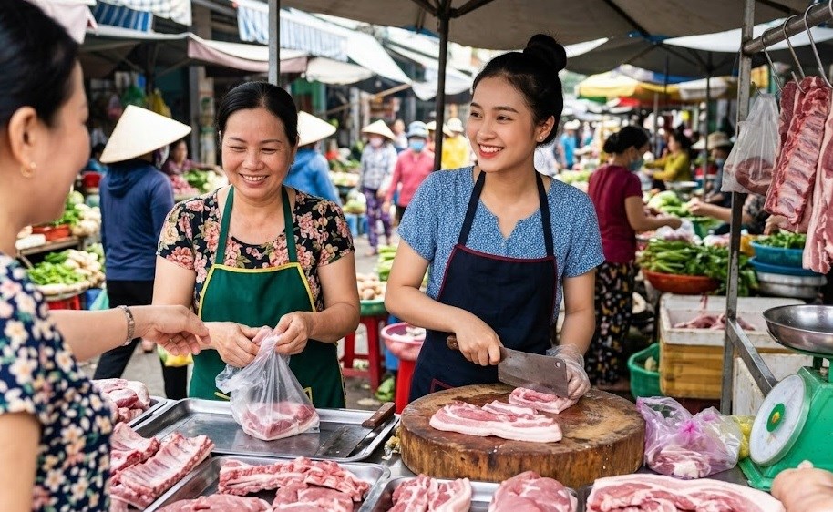 Giá heo hơi hôm nay 31.7.2026: Cả nước xuống sát mốc 60.000 đồng/kg - ảnh 1