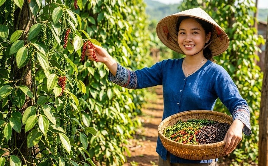 Giá hồ tiêu hôm nay 31.7.2026: Nhiều vùng đứng giá - ảnh 1