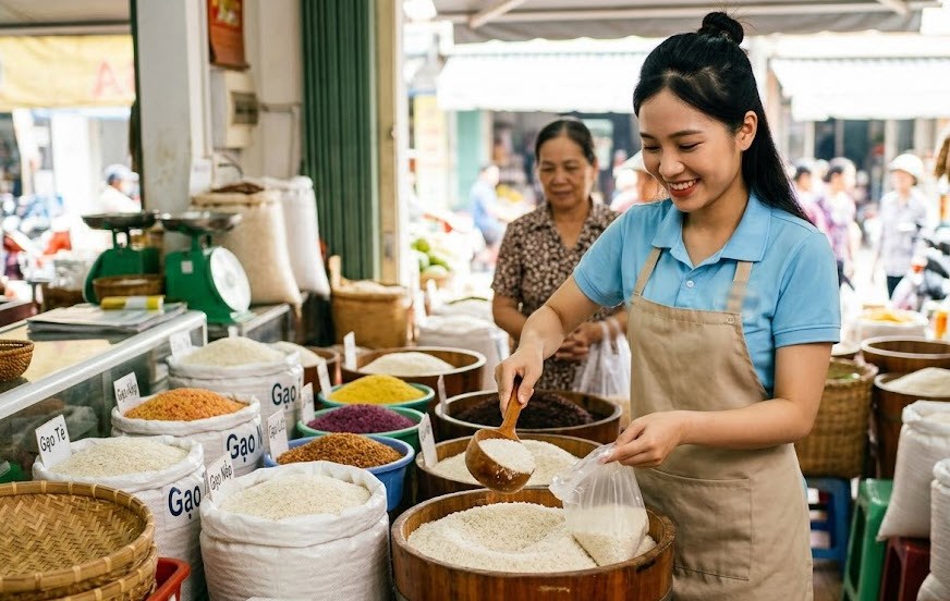 Giá lúa gạo hôm nay 1.8.2026: Gạo nguyên liệu tiếp tục neo cao - ảnh 1