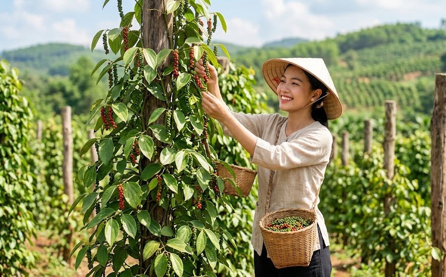 Giá hồ tiêu hôm nay 2.8.2026: Đồng loạt giảm 1.000 đồng/kg - ảnh 1