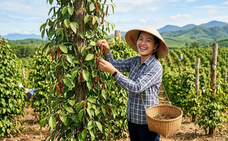 Giá hồ tiêu hôm nay 3.8.2026: Đi ngang, cao nhất 141.000 đồng/kg - ảnh 1