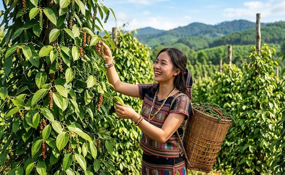 Giá hồ tiêu hôm nay 4.8.2026: Đồng loạt giảm 1.000 đồng/kg - ảnh 1