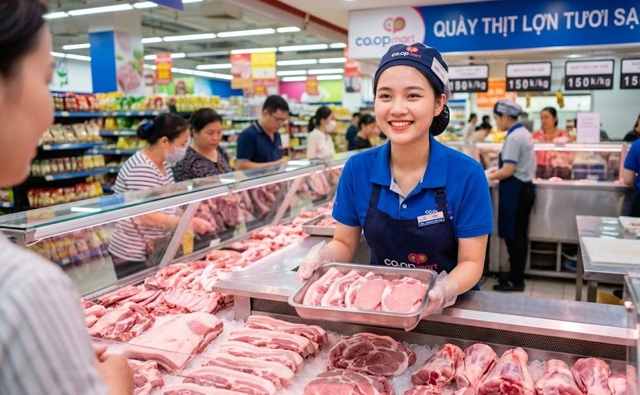 Giá heo hơi hôm nay 7.8.2026: Miền Bắc neo mức cao - ảnh 1