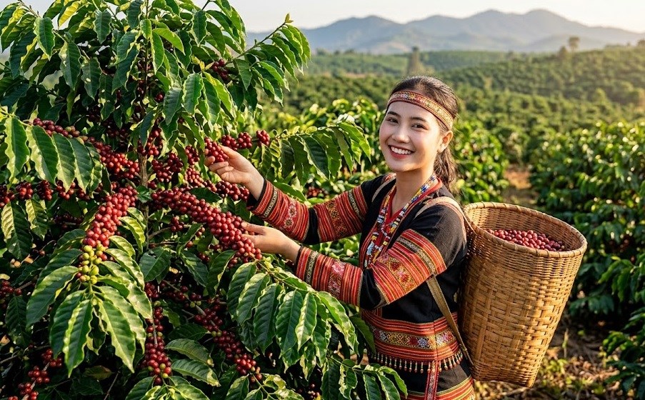 Giá cà phê hôm nay 9.8.2026: Trong nước giảm, Arabica tăng hơn 4% - ảnh 1