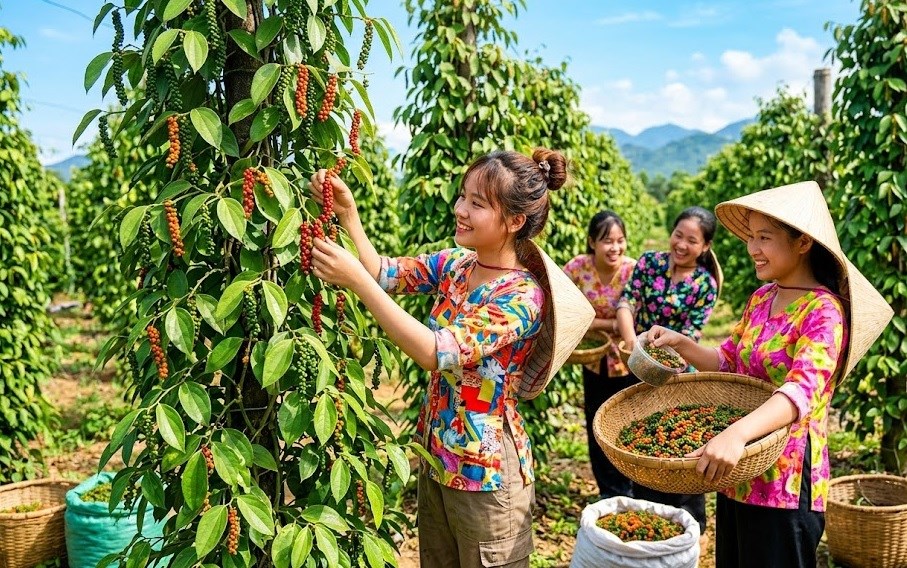 Giá hồ tiêu hôm nay 11.8.2026: Bật tăng 500 đồng/kg - ảnh 1